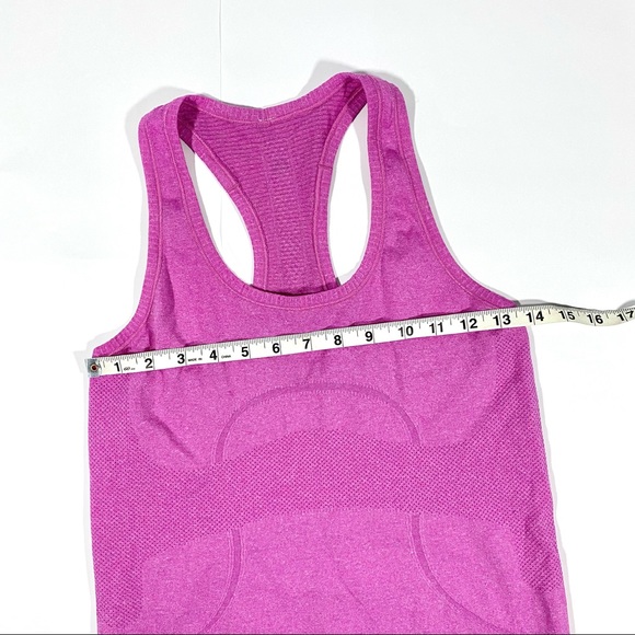 Lululemon Swiftly Tech Racerback Tank Top Heathered Ultra Violet Purple 6 Small - Picture 6 of 8